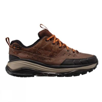 Zapatos Hoka One One Tor Summit WP Hombre Marrones / Naranjas - Chile SWR814579